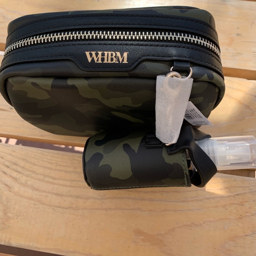 White House Black market makeup pouch bag & spritz set